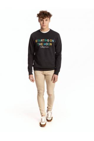 SUDADERA BORDADO MOON 2