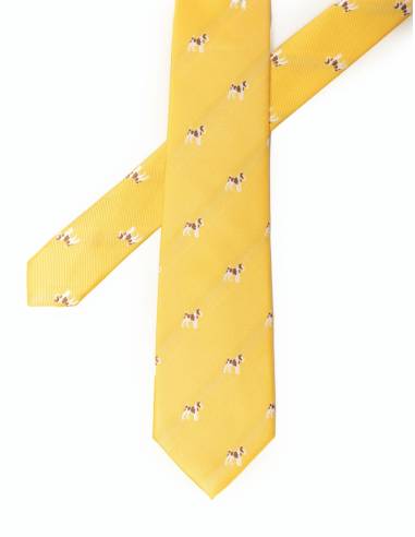CORBATA BORDADA PERRO