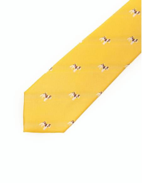 CORBATA BORDADA PERRO