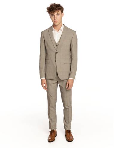 PANTALÓN TRAJE CUADROS