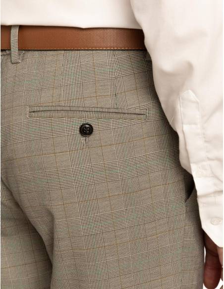 PANTALÓN TRAJE CUADROS