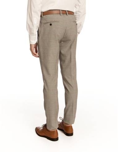 PANTALÓN TRAJE CUADROS