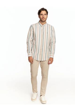 CAMISA OXFORD RAYA BICOLOR 2