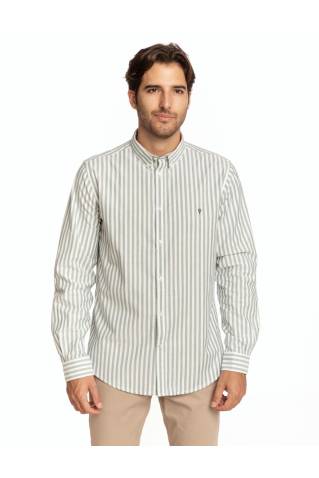CAMISA OXFORD RAYA MEDIA