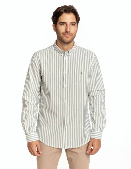 CAMISA OXFORD RAYA MEDIA