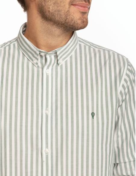CAMISA OXFORD RAYA MEDIA