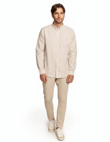 CAMISA OXFORD RAYA MEDIA