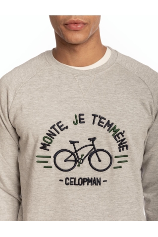 SUDADERA BORDADA BICICLETA 2