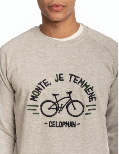 SUDADERA BORDADA BICICLETA