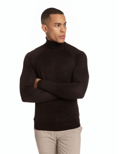 SUÉTER CUELLO VUELTO BÁSICO