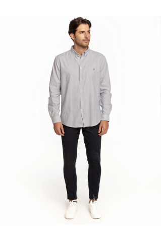 CAMISA BOTÓN OXFORD MINIRAYA 2