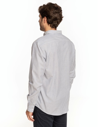 CAMISA BOTÓN OXFORD MINIRAYA
