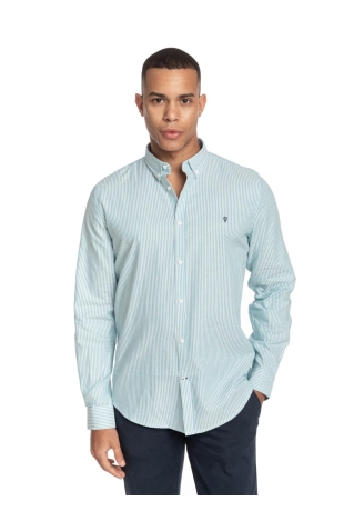 CAMISA BOTÓN OXFORD MINIRAYA