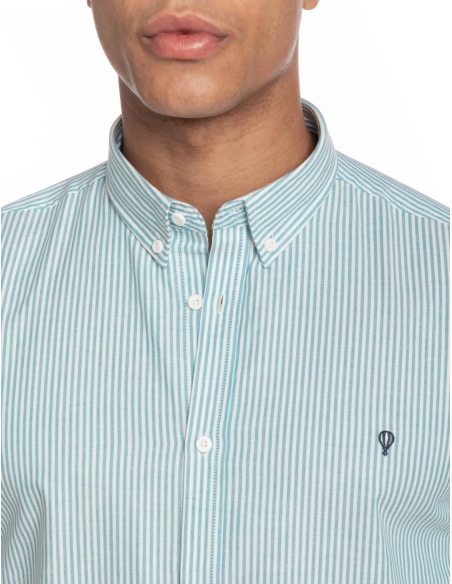 CAMISA BOTÓN OXFORD MINIRAYA