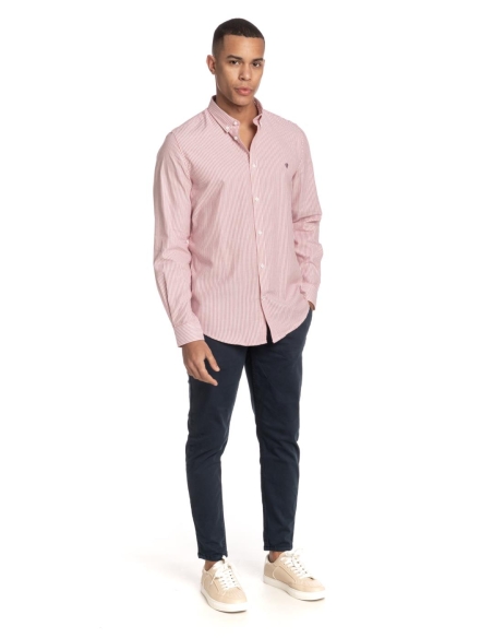 CAMISA BOTÓN OXFORD MINIRAYA