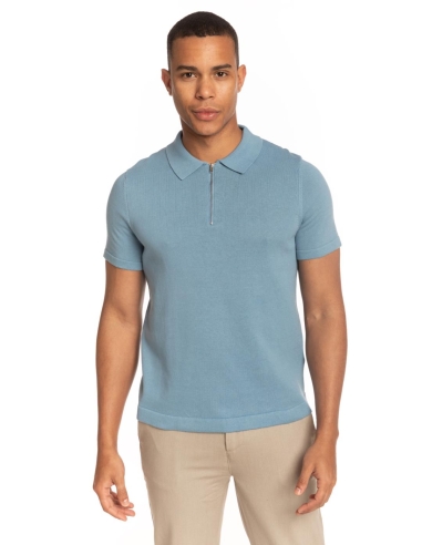 POLO TRICOT CREMALLERA