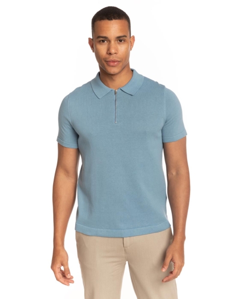 POLO TRICOT CREMALLERA