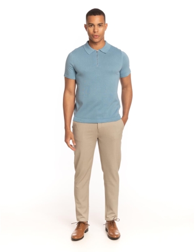 POLO TRICOT CREMALLERA