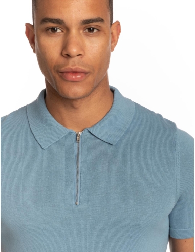 POLO TRICOT CREMALLERA