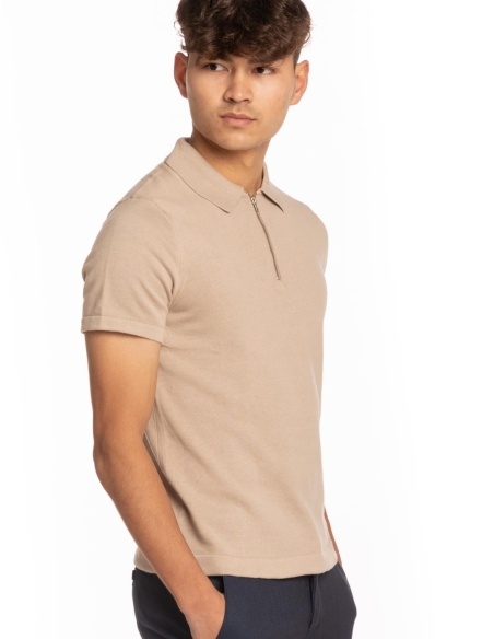 POLO TRICOT CREMALLERA