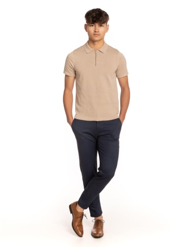 POLO TRICOT CREMALLERA