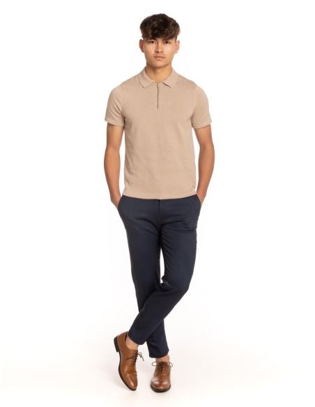 POLO TRICOT CREMALLERA