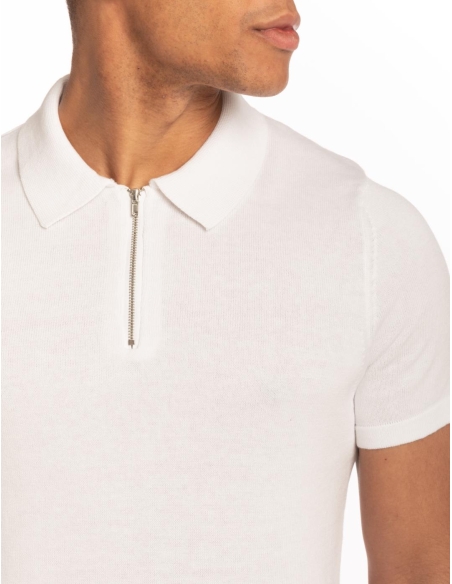 POLO TRICOT CREMALLERA