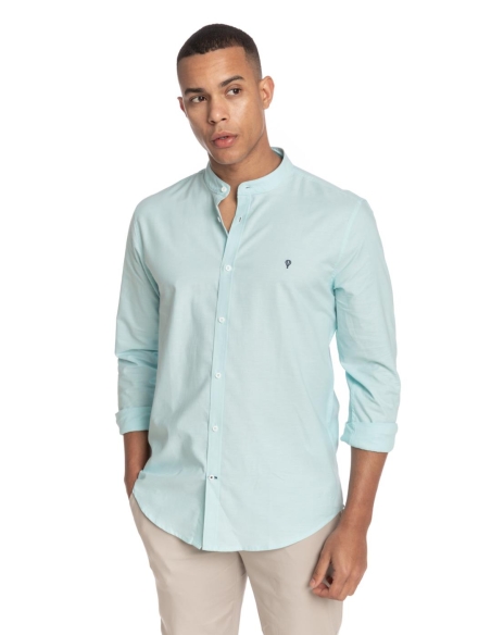 CAMISA CUELLO MAO OXFORD