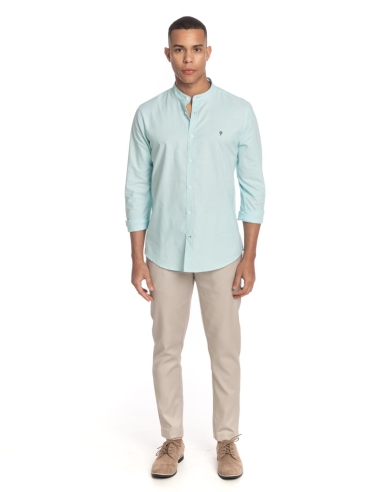 CAMISA CUELLO MAO OXFORD