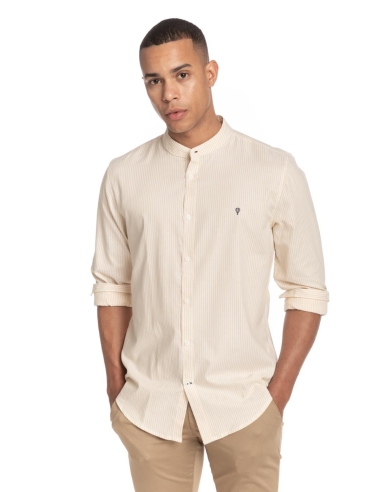 CAMISA CUELLO MAO OXFORD MINIRAYA