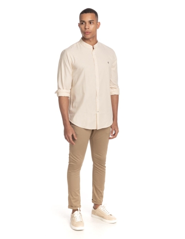 CAMISA CUELLO MAO OXFORD MINIRAYA