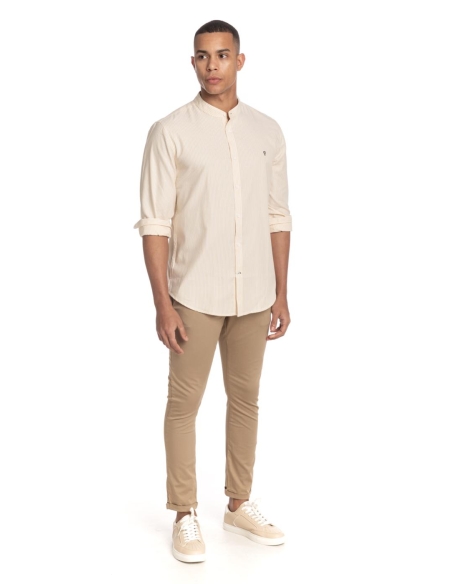 CAMISA CUELLO MAO OXFORD MINIRAYA