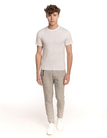 PANTALÓN SUPER SKINNY CUADRO