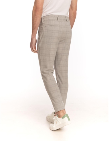 PANTALÓN SUPER SKINNY CUADRO