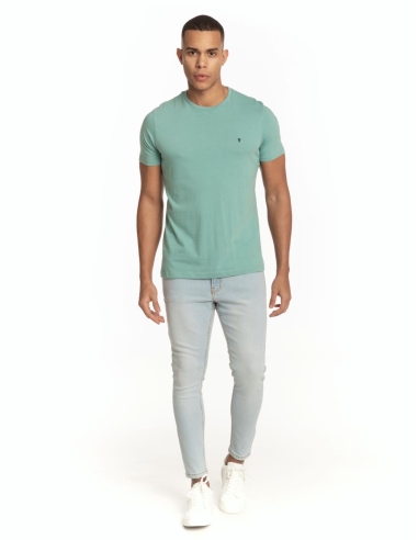 JEANS SKINNY CROPPED ROTOS