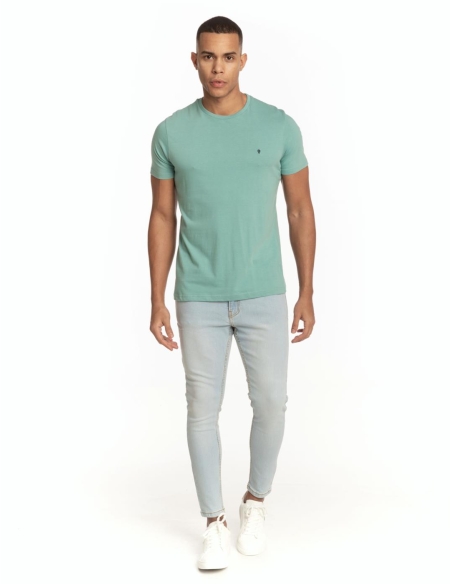 JEANS SKINNY CROPPED ROTOS