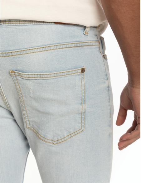 JEANS SKINNY CROPPED ROTOS