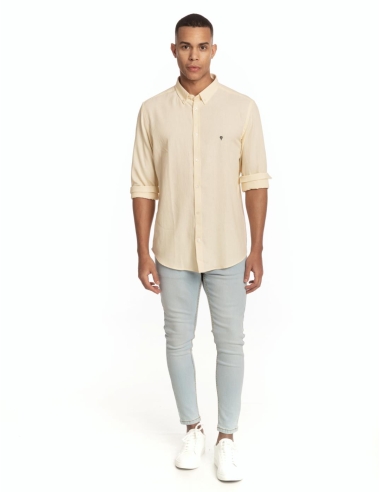 CAMISA CUELLO BOTÓN ESTRUCTURA