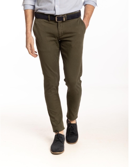PANTALÓN CHINO SKINNY CROPPED